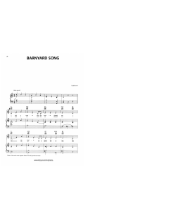 Barnyard Song von Traditional (Download) 