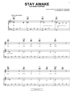 Stay Awake von Sherman Brothers (Download) 