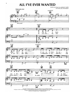 All I've Ever Wanted von Mariah Carey (Download) 