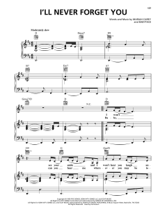 I'll Never Forget You von Mariah Carey (Download) 