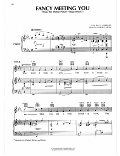 Fancy Meeting You von Harold Arlen (Download) 
