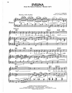 Evelina von Harold Arlen (Download) 