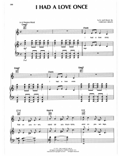 I Had A Love Once (Download) 