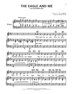 The Eagle And Me von Harold Arlen (Download) 