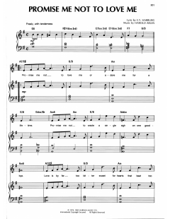 Promise Me Not To Love Me (Download) 