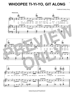 Whoopee Ti-Yi-Yo, Git Along von Sons Of The Pioneers (Download) 