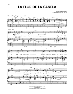 La Flor De La Canela von Chabuca Granda (Download) 