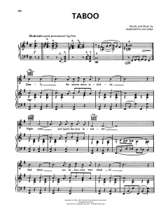 Taboo von Margarita Lecuona (Download) 