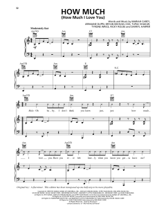 How Much (How Much I Love You) (feat. Usher) von Mariah Carey (Download) 