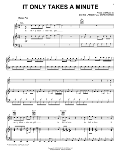 It Only Takes A Minute von Take That (Download) 