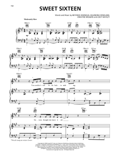 Sweet Sixteen von Destiny's Child (Download) 