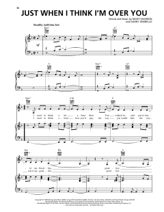 Just When I Think I'm Over You von Marti Sharron (Download) 