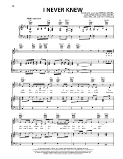 I Never Knew von Fred Jerkins (Download) 