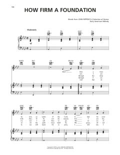 How Firm a Foundation von Early American Melody (Download) 