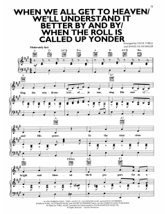 When We All Get To Heaven/We'll Understand It Better By And By/When The Roll Is Called Up Yonder von Andy Griffith (Download) 