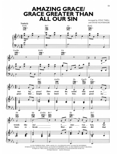 Amazing Grace/Grace Greater Than Our Sin von Andy Griffith (Download) 