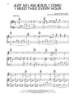 Just As I Am/Jesus, I Come/I Need Thee Every Hour von Andy Griffith (Download) 