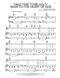 Take Time To Be Holy/Near To The Heart Of God von Andy Griffith (Download) 