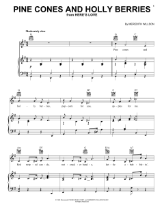 Pine Cones And Holly Berries (Download) 