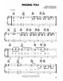 Missing You         (Fogelberg) von Dan Fogelberg (Download) 