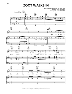 Zoot Walks In von Dave Frishberg (Download) 