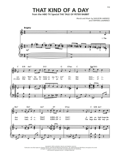 That Kind Of A Day von Sheldon Harnick (Download) 