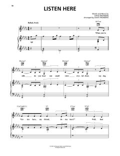 Listen Here von Dave Frishberg (Download) 