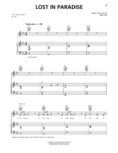 Lost In Paradise von Evanescence (Download) 