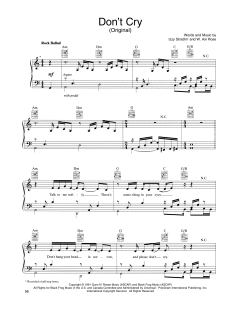 Don't Cry von Guns N' Roses (Download) 