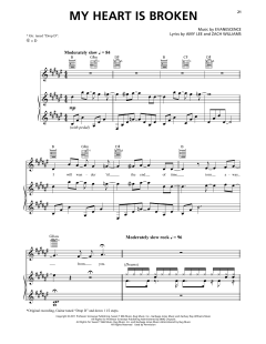My Heart Is Broken von Evanescence (Download) 