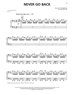 Never Go Back von Evanescence (Download) 