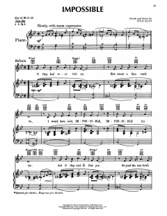 Impossible von Steve Allen (Download) 