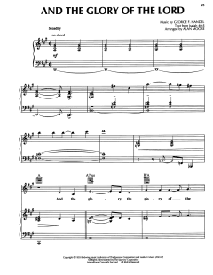 And The Glory Of The Lord von George Frideric Handel (Download) 
