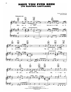 Have You Ever Been (To Electric Ladyland) von Jimi Hendrix (Download) 