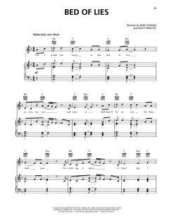 Bed Of Lies von Rob Thomas (Download) 