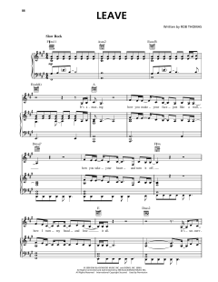 Leave von Rob Thomas (Download) 