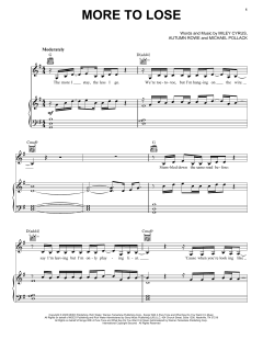 More To Lose von Miley Cyrus (Download) 