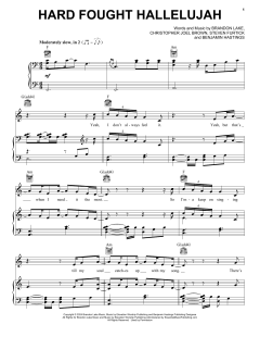 Hard Fought Hallelujah (with Jelly Roll) von Benjamin Hastings (Download) 