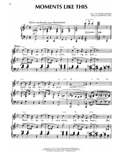 Moments Like This von Burton Lane (Download) 