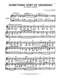 Something Sort Of Grandish von Burton Lane (Download) 