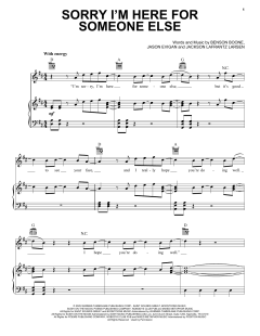 Sorry I'm Here For Someone Else von Benson Boone (Download) 