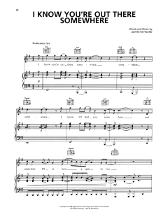 I Know You're Out There Somewhere von The Moody Blues (Download) 