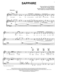 Sapphire von Ed Sheeran (Download) 