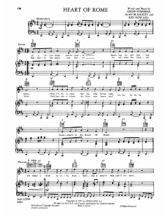 Heart Of Rome von Elvis Presley (Download) 