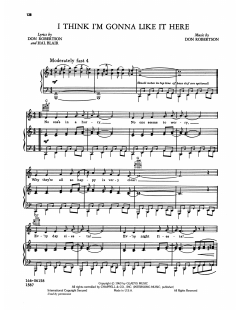 I Think I'm Gonna Like It Here von Elvis Presley (Download) 