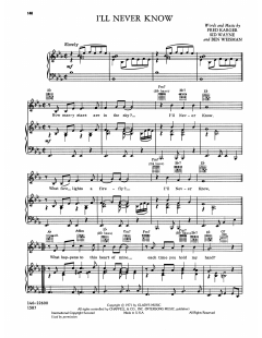 I'll Never Know von Elvis Presley (Download) 