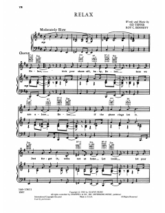 Relax von Elvis Presley (Download) 