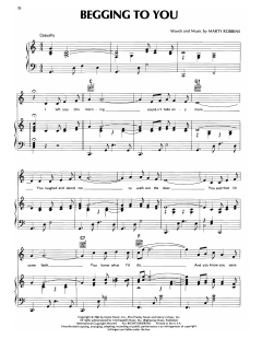 Begging To You von Marty Robbins (Download) 