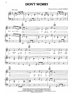 Don't Worry von Marty Robbins (Download) 