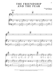 The Friendship And The Fear von Matt Redman (Download) 